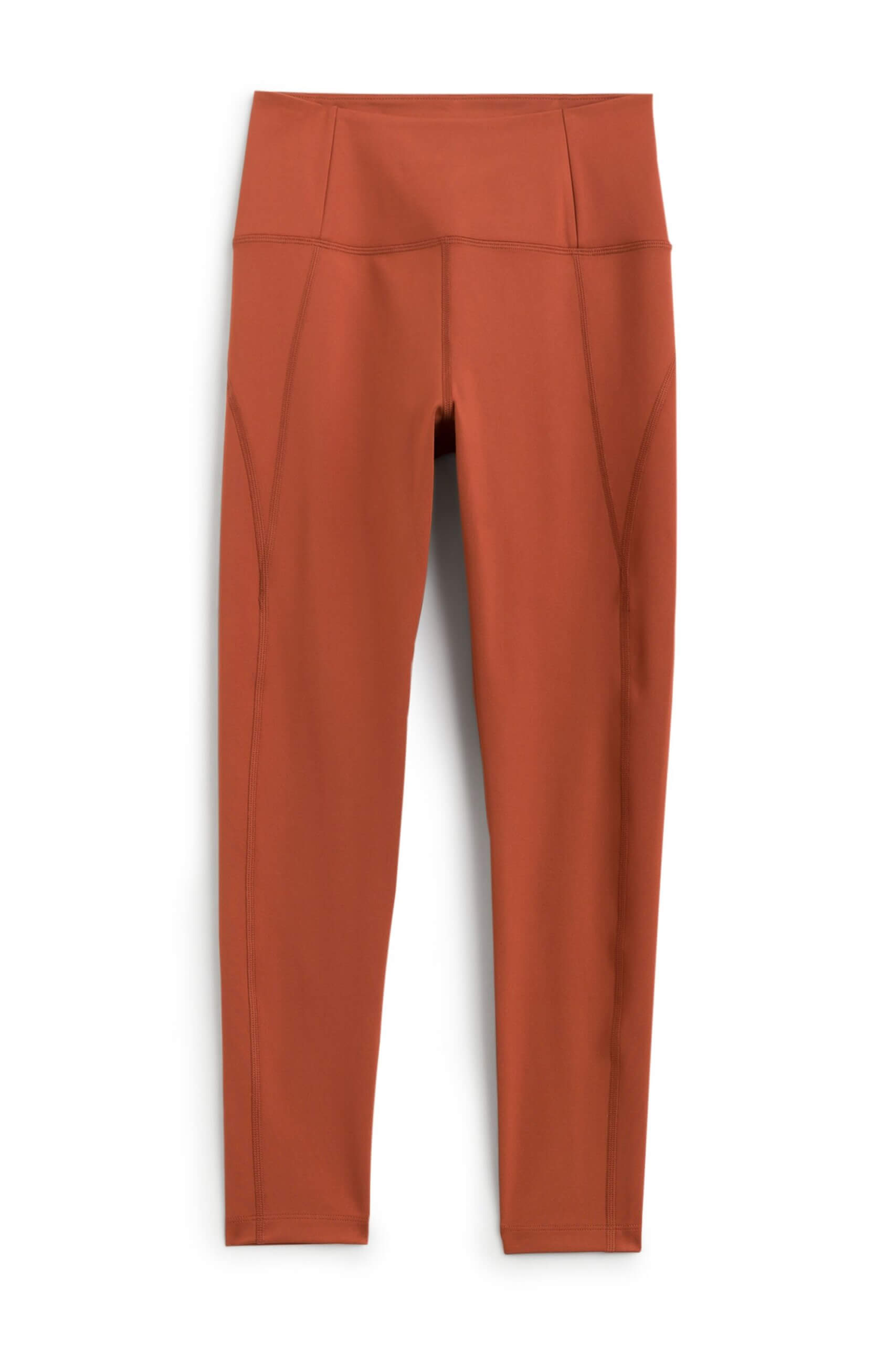 Stitch Fix women's orange athletic leggings.