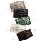 Stitch Fix women’s printed face masks in assorted neutral colors.