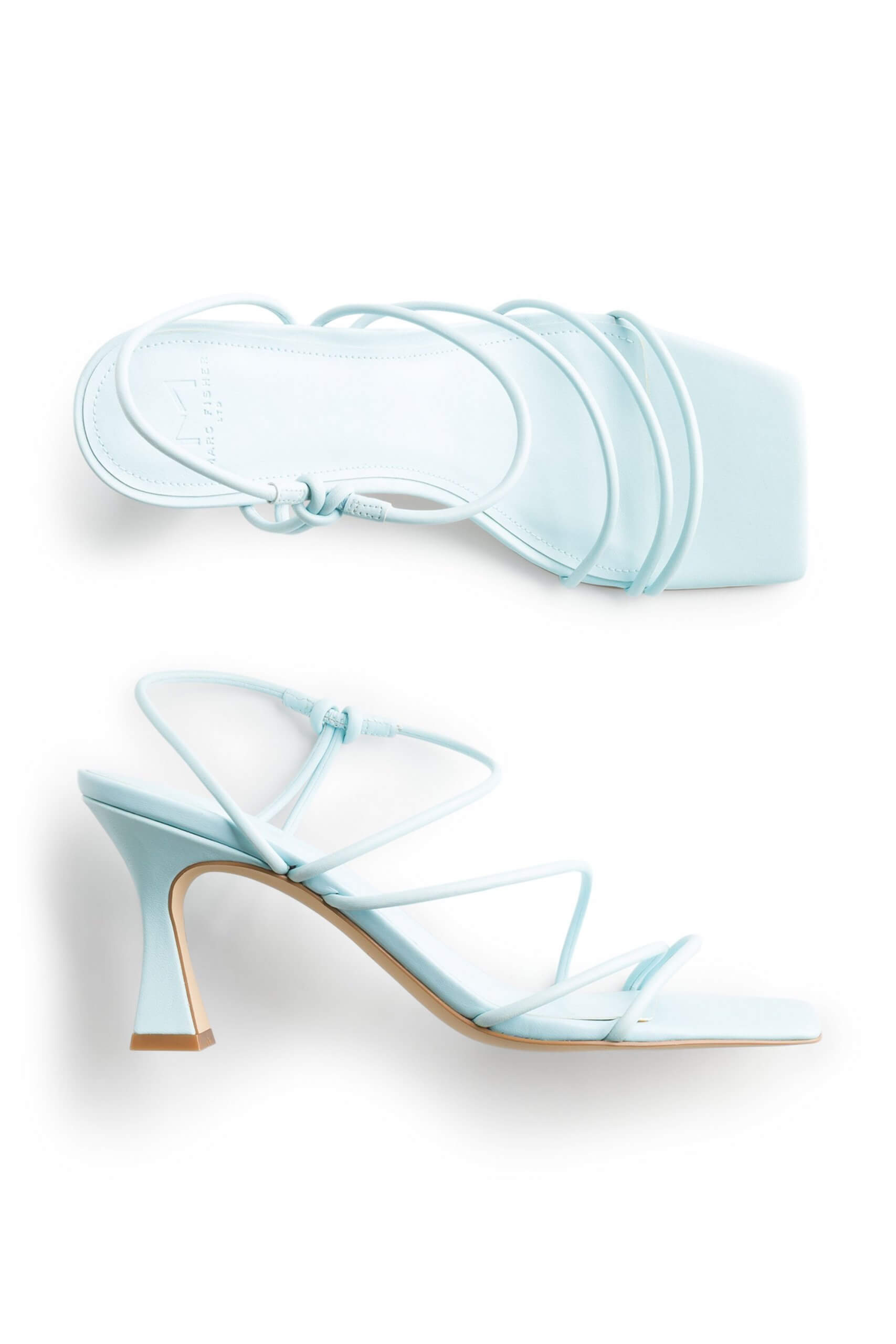 Stitch Fix women’s light blue strappy heels.