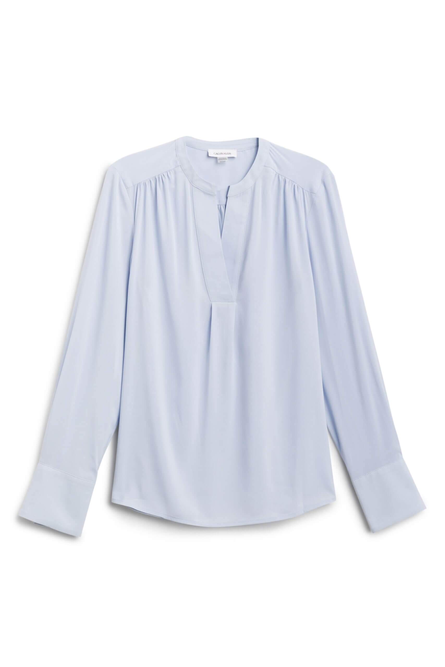 Stitch Fix women’s light blue long-sleeve blouse.