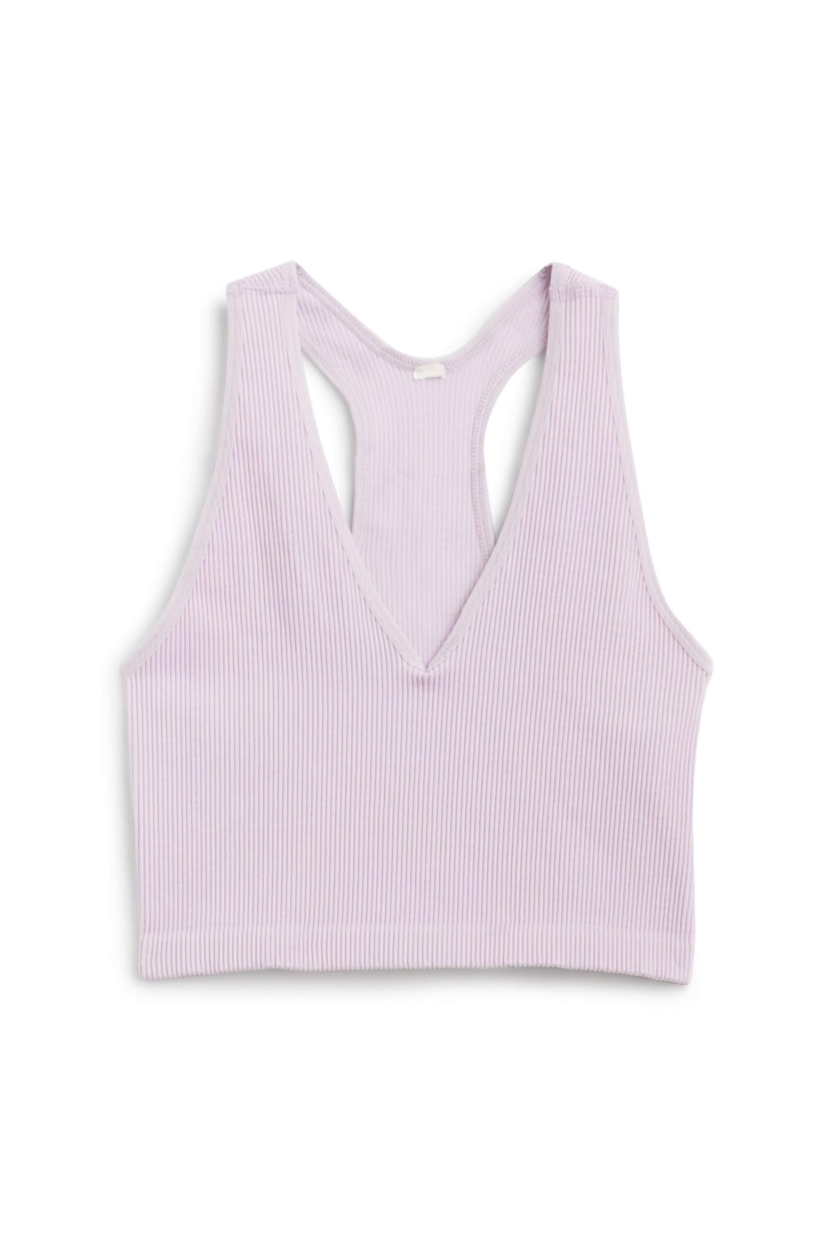 Stitch Fix women’s lavender v-neck sports bra.