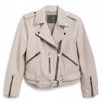 Stitch Fix women’s taupe moto jacket.