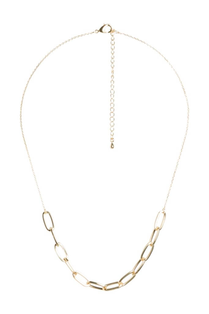 Stitch Fix women’s gold chain necklace.