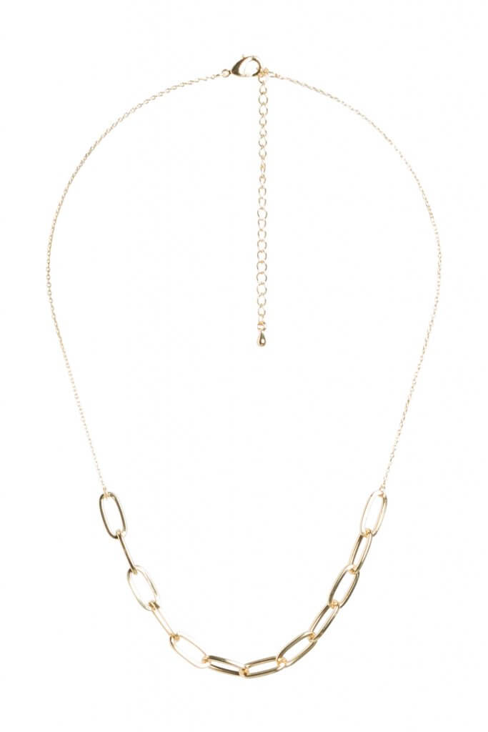 Stitch Fix women’s gold chain necklace.