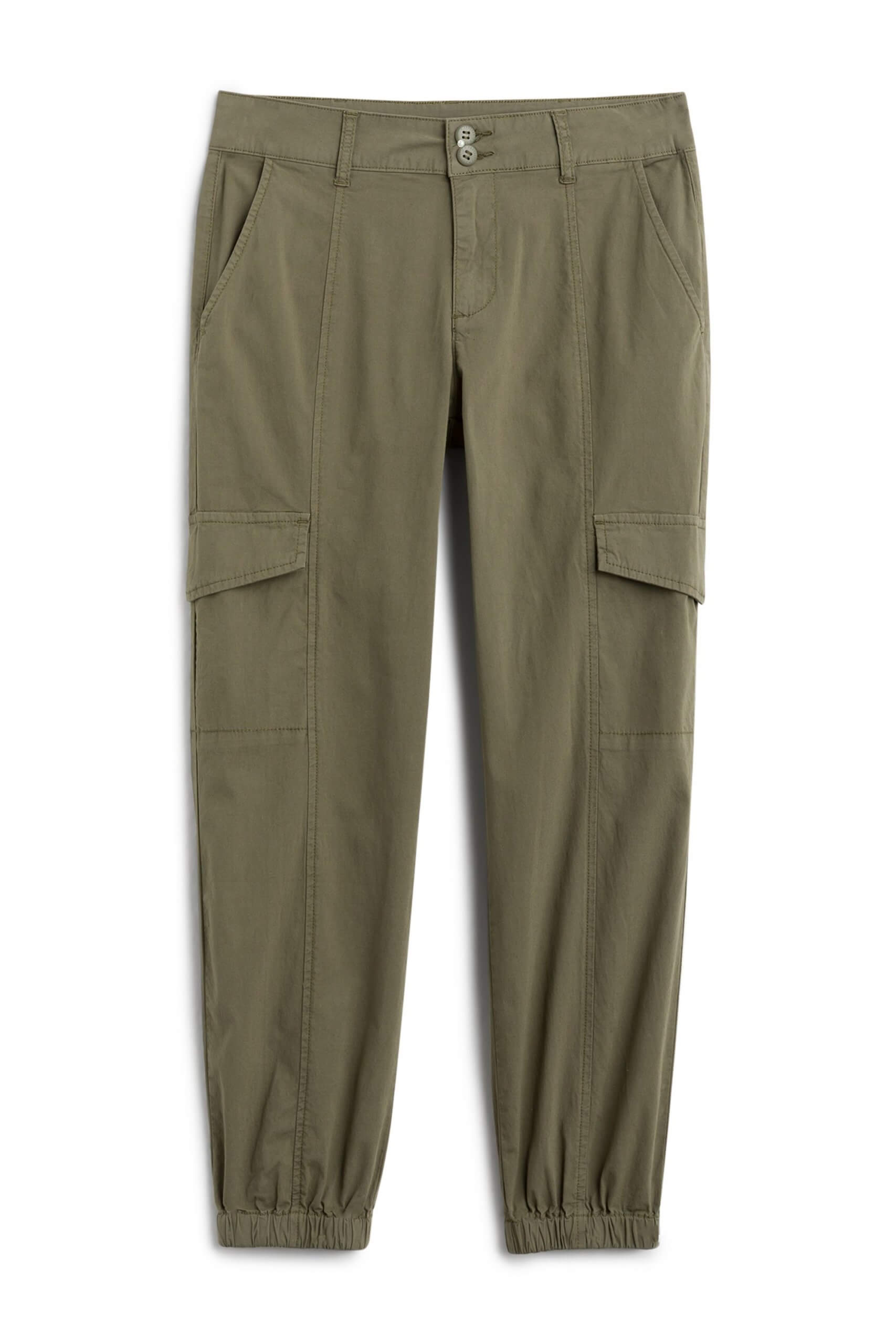 Stitch Fix women’s olive green cargo jogger pants.