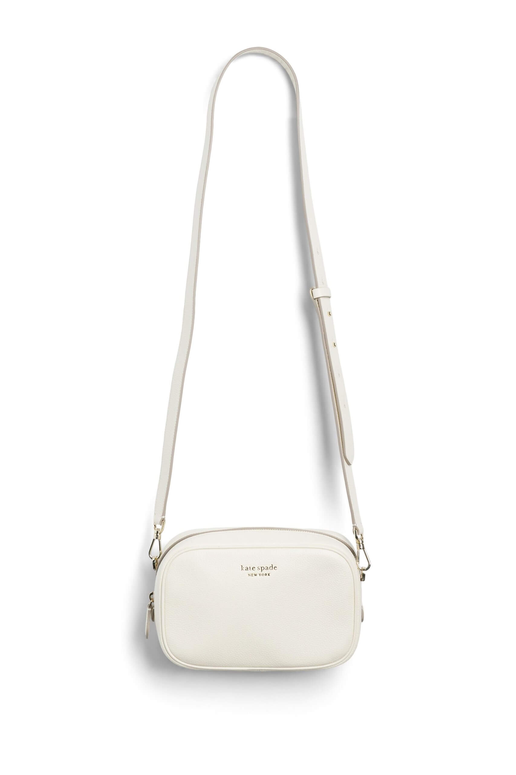 Stitch Fix women’s white cross-body purse.