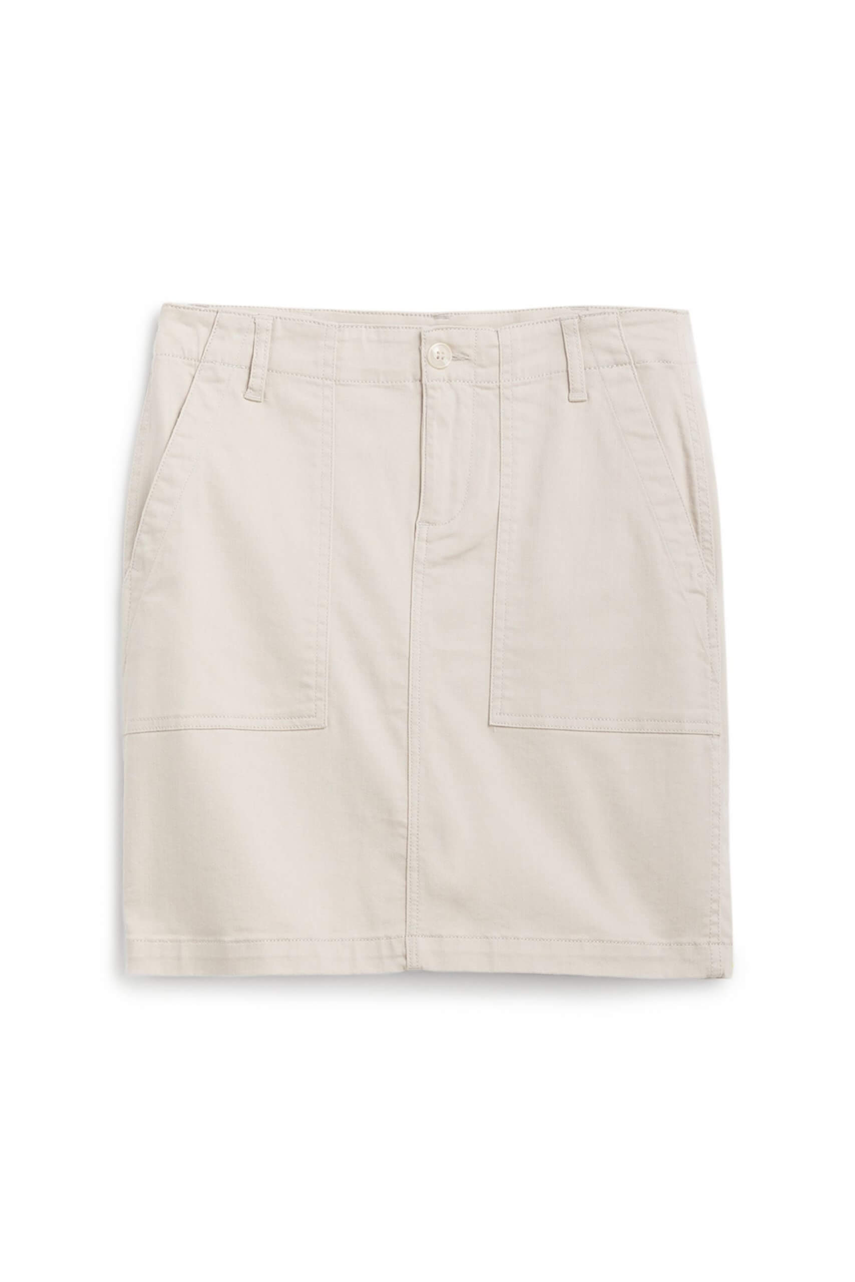 Stitch Fix women’s cream utility skirt.