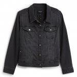 Stitch Fix women’s black jean jacket.