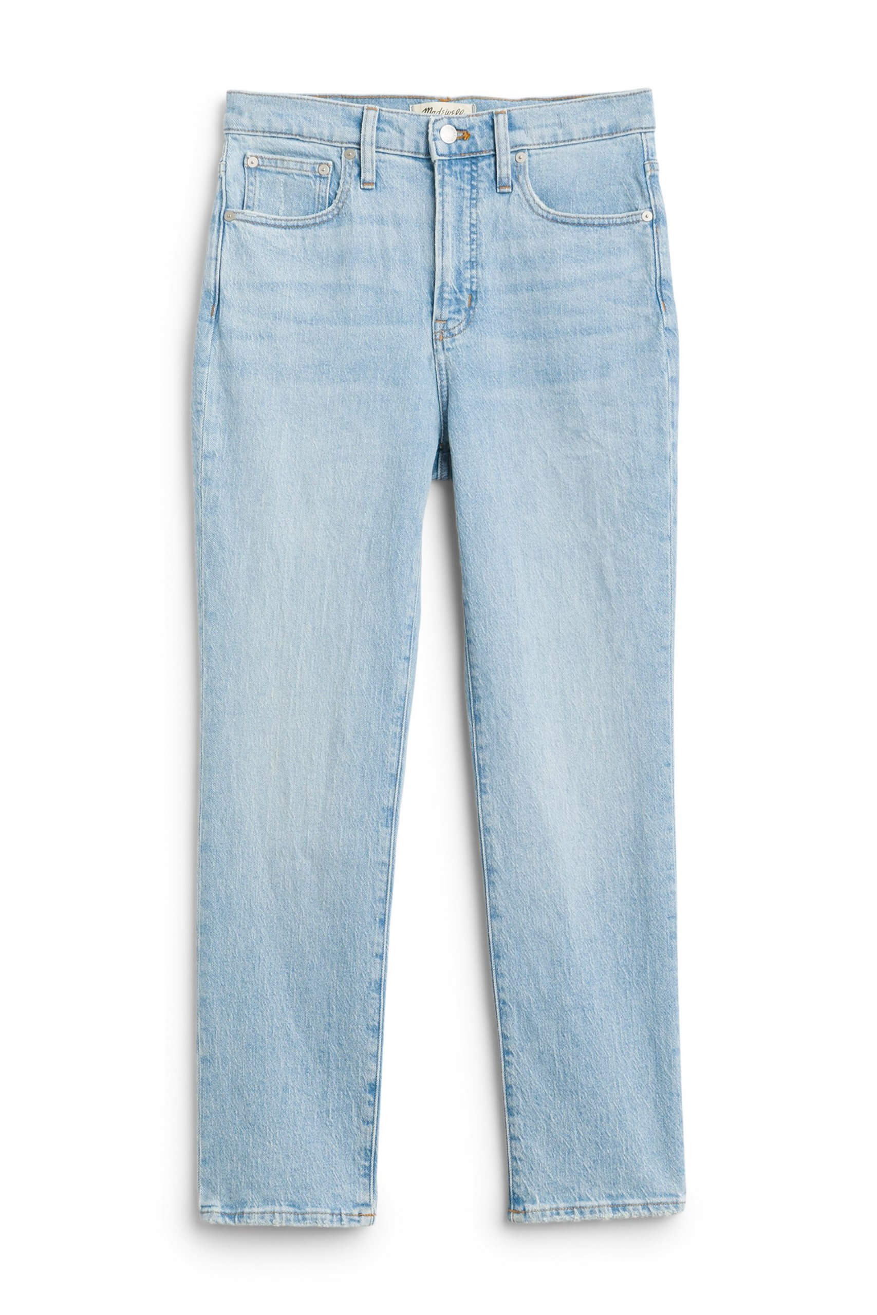 Stitch Fix women’s light wash straight-leg jeans