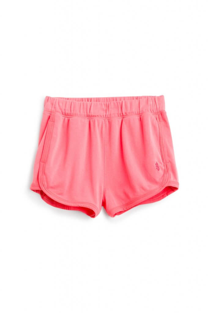Stitch Fix women’s pink knit shorts.