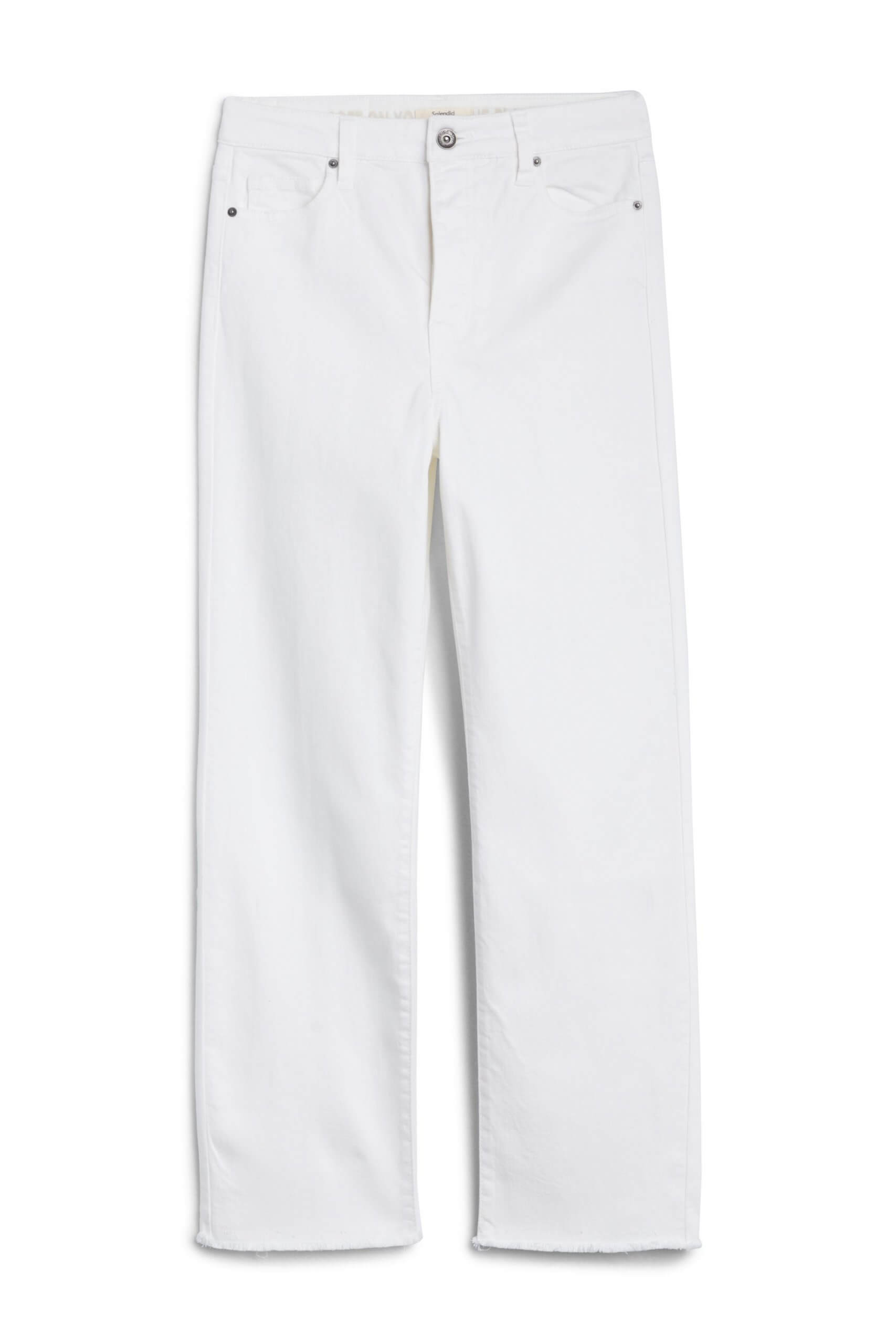 Stitch Fix women's white jeans.