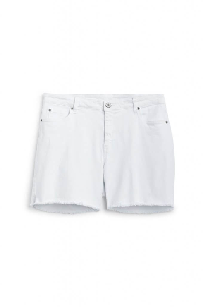 Stitch Fix women’s white denim shorts.