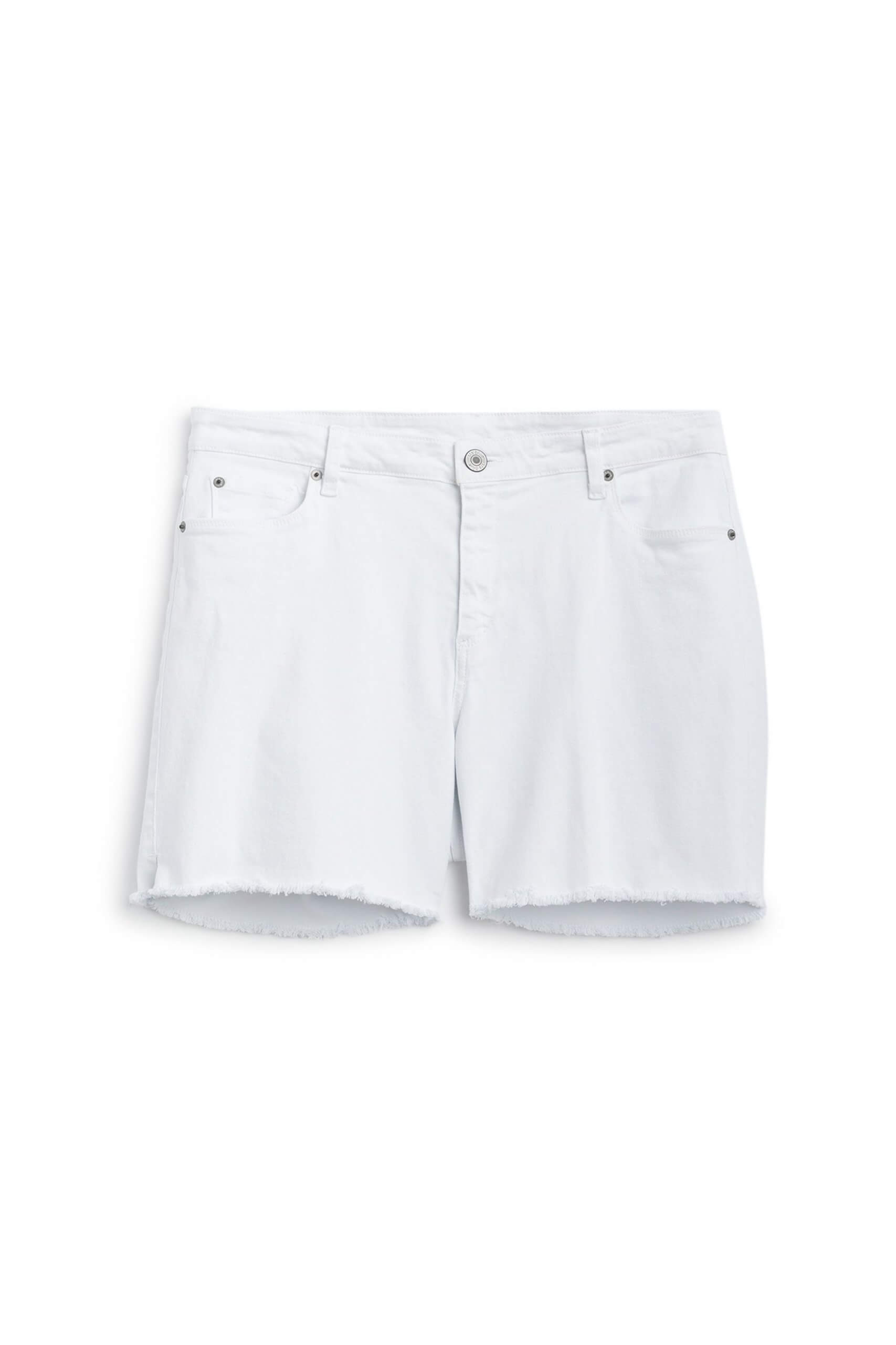 Stitch Fix women’s white denim shorts.