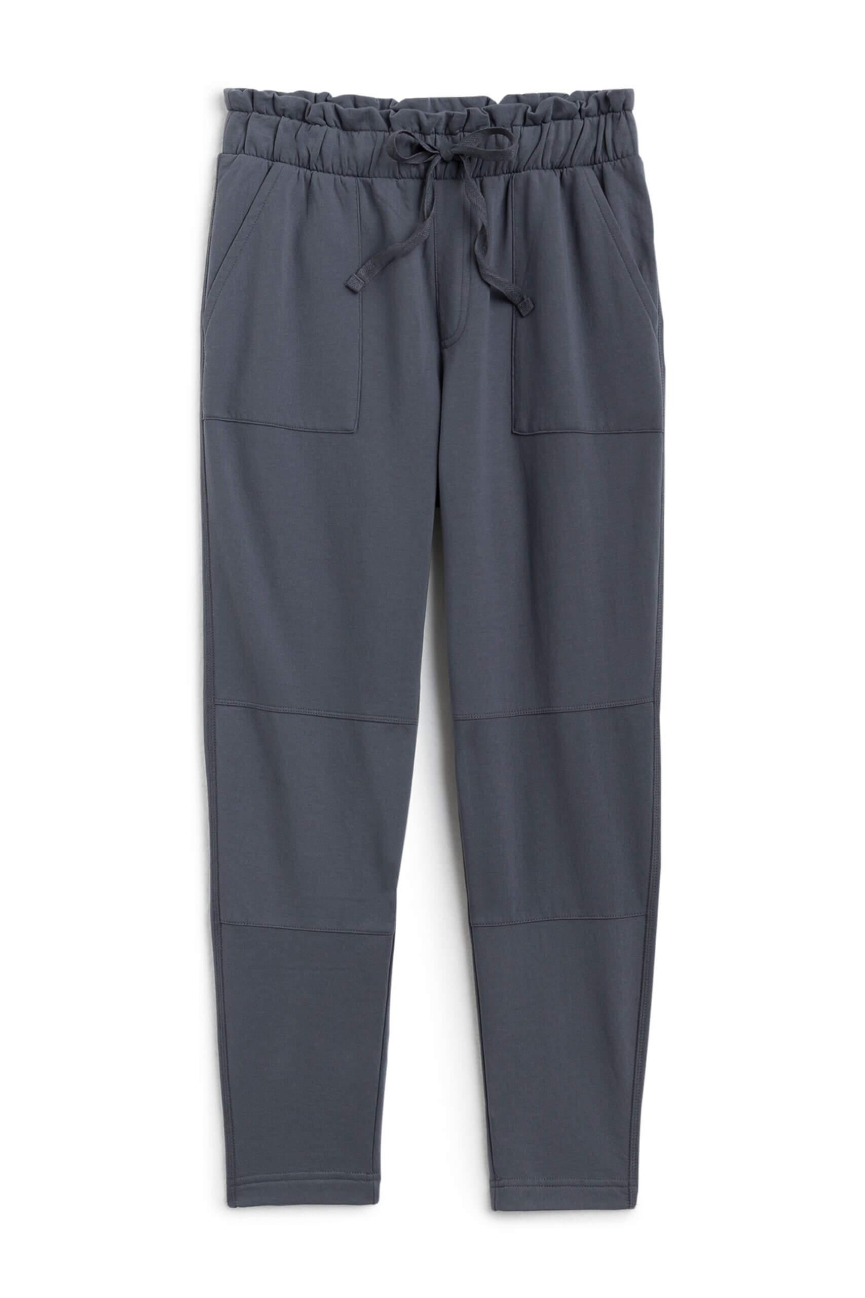 Stitch Fix women's gray fleece jogger pants.