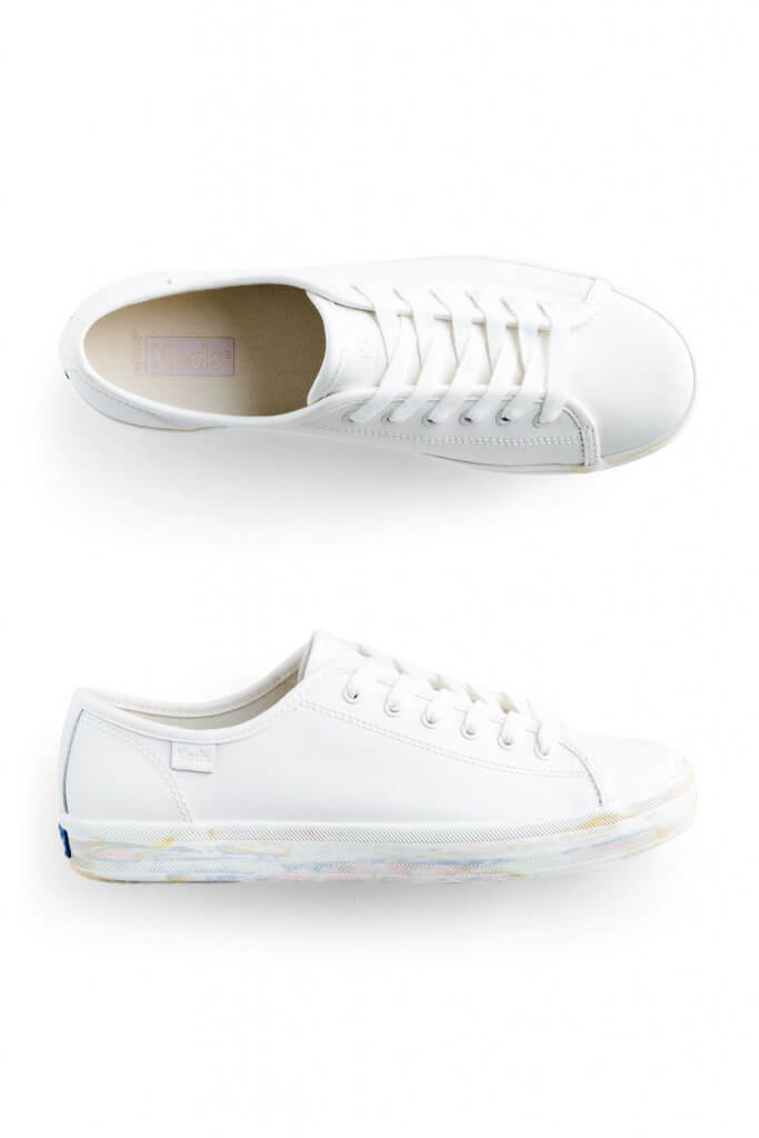 Stitch Fix women’s white sneakers.