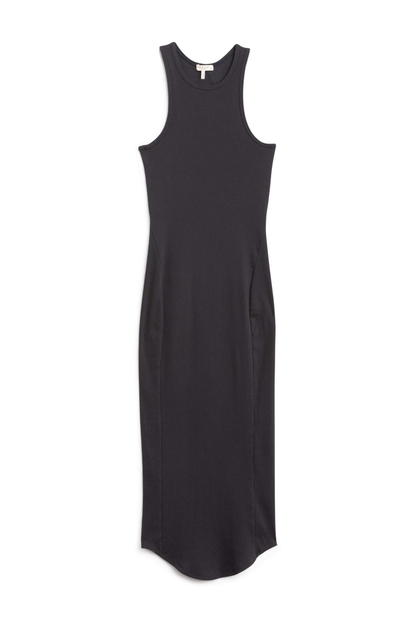 Stitch Fix women’s racerback black tank knit dress.