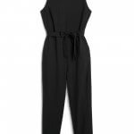 Stitch Fix women’s black sleeveless jumpsuit.