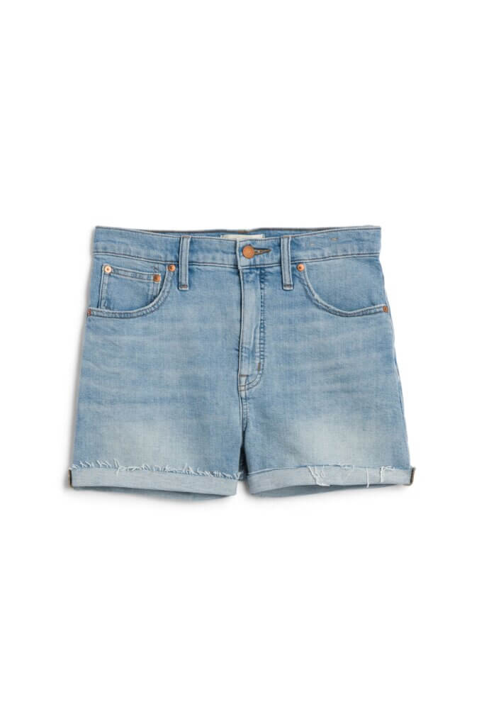 Stitch Fix women’s cuffed denim shorts.