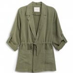 Stitch Fix women’s olive cargo jacket.