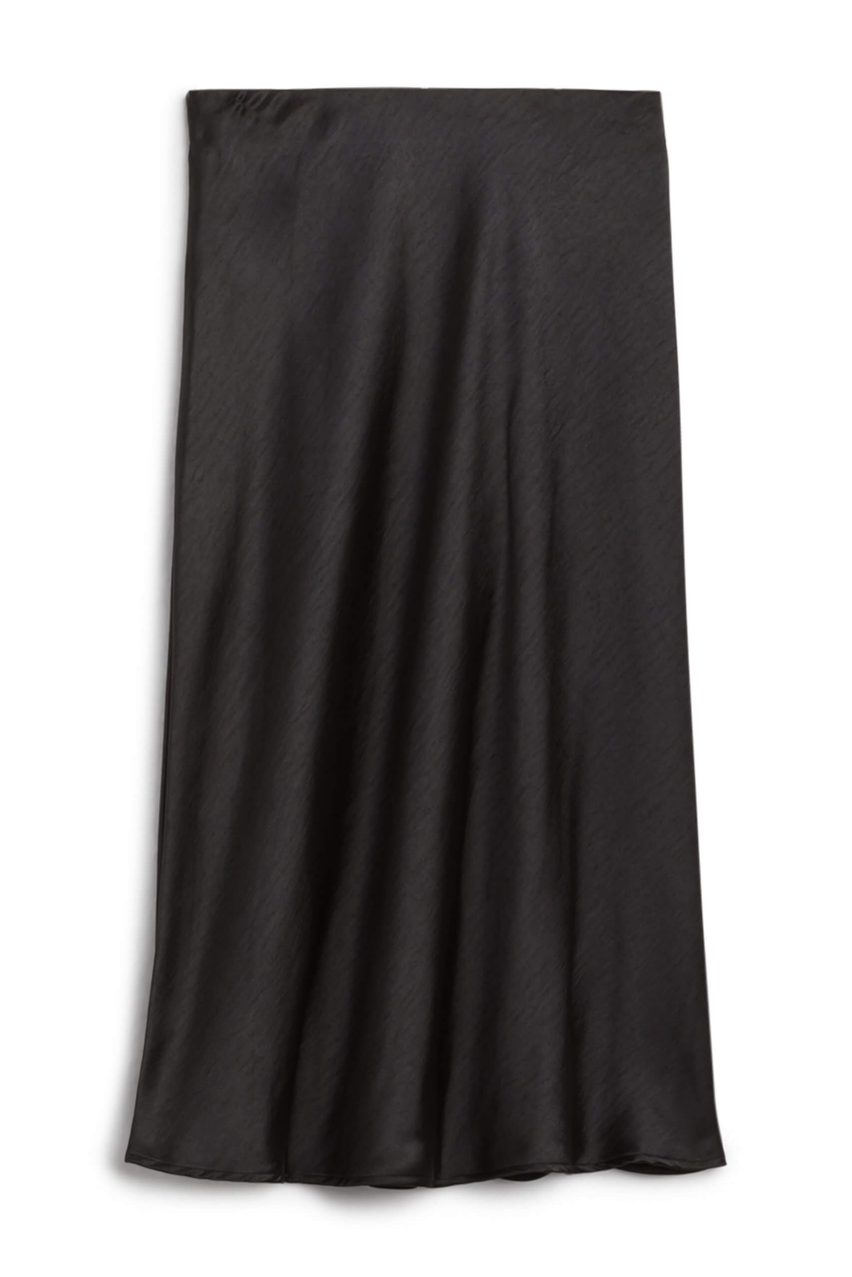 Stitch Fix women’s black slip-style midi skirt.