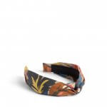 Stitch Fix women’s navy blue, brown and yellow floral headband.