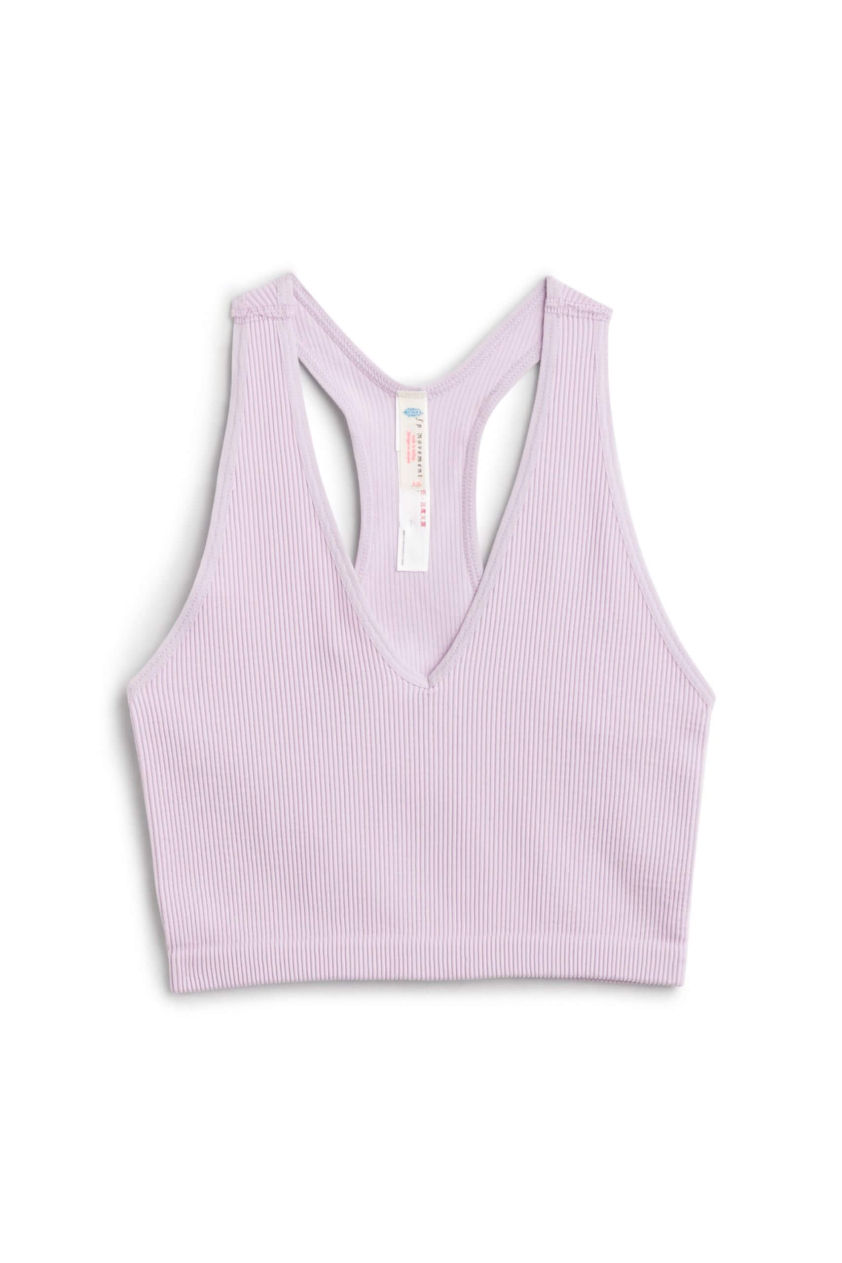 Stitch Fix Women’s pink ribbed crop top.