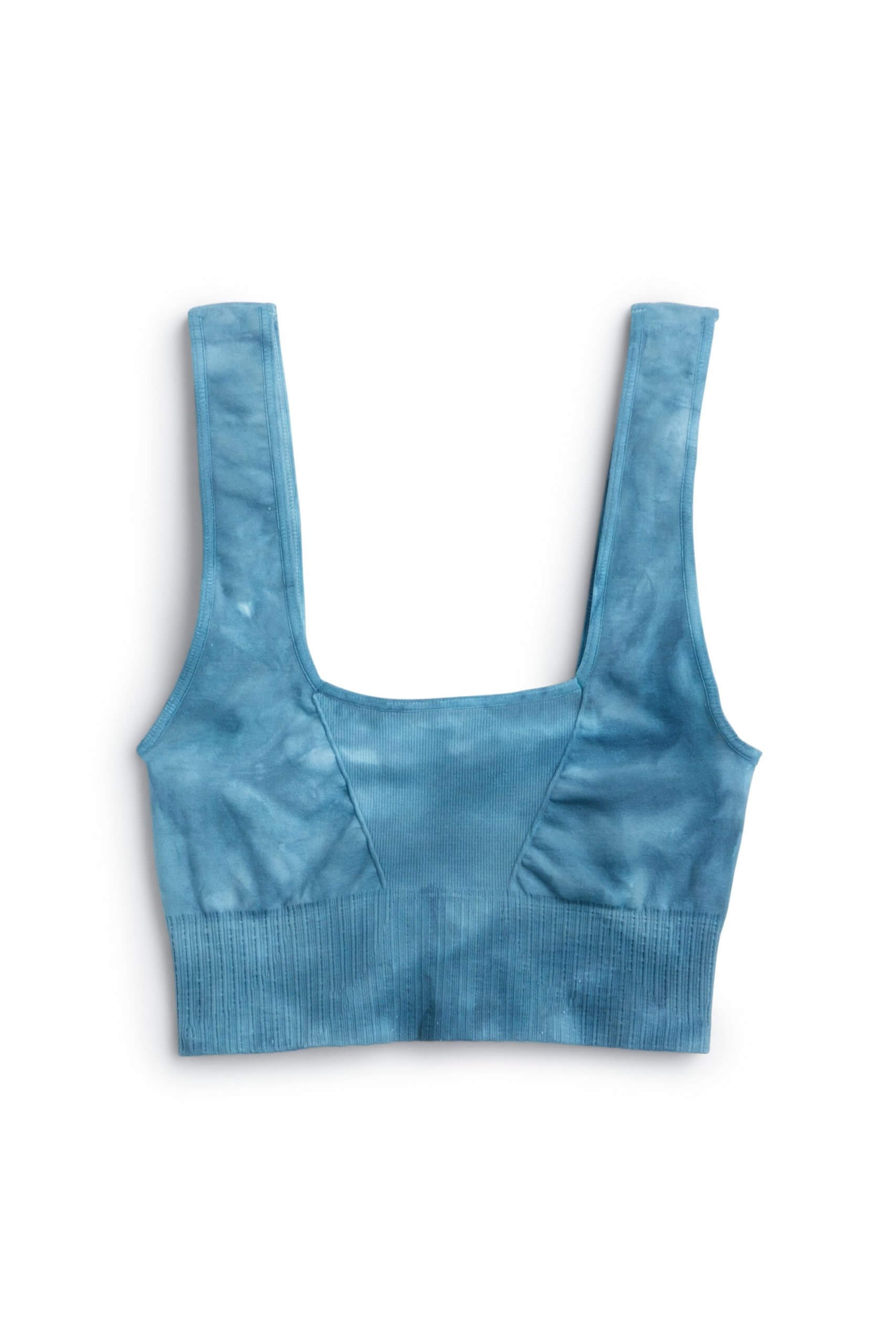 Stitch Fix Women’s blue tie-dye sports bra.