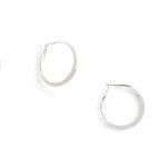 Stitch Fix women’s silver hoop earrings.