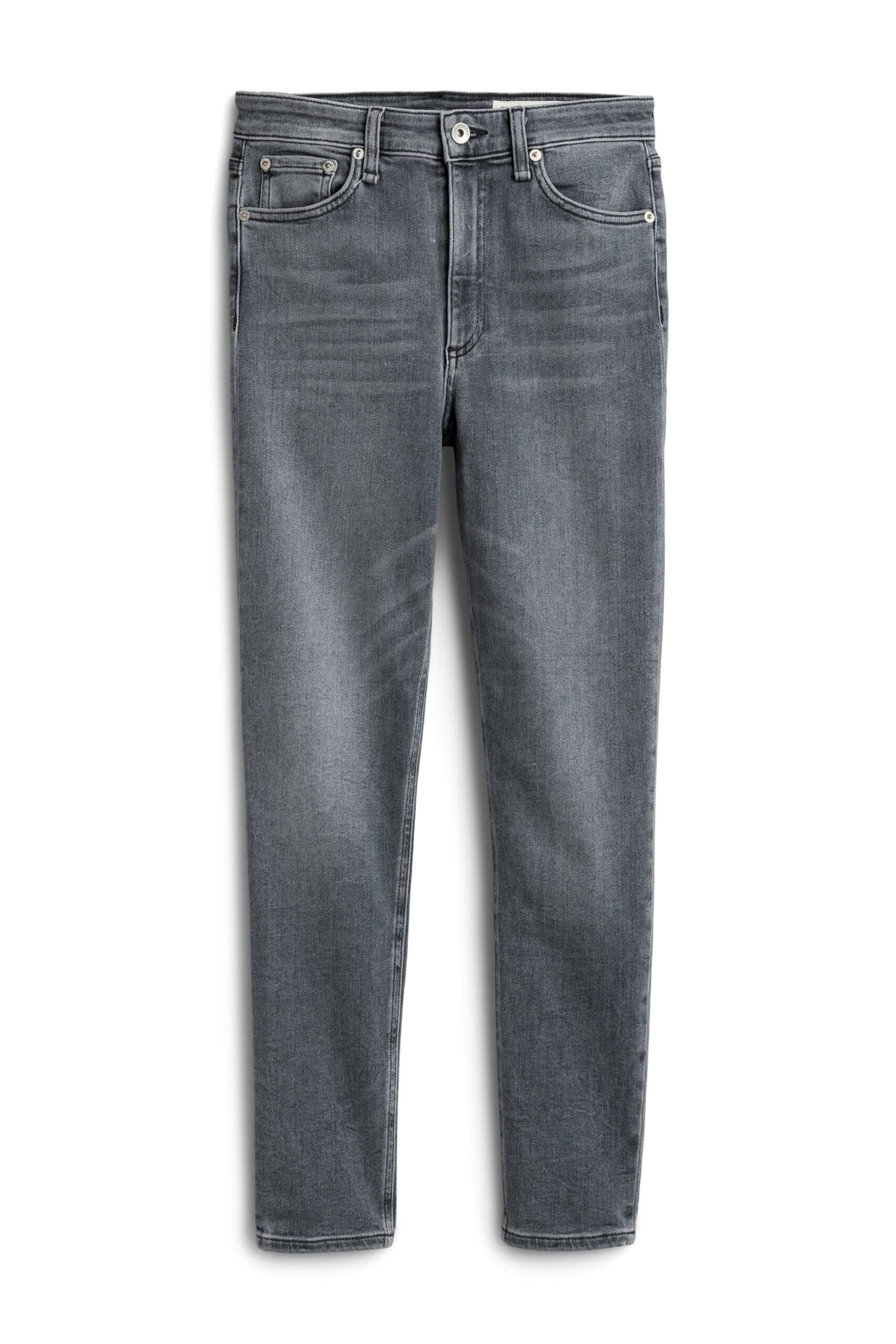 Stitch Fix women's faded black skinny jeans.