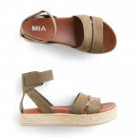 Stitch Fix women’s olive green platform espadrille sandals.