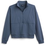 Stitch Fix women’s blue quarter-zip pullover.