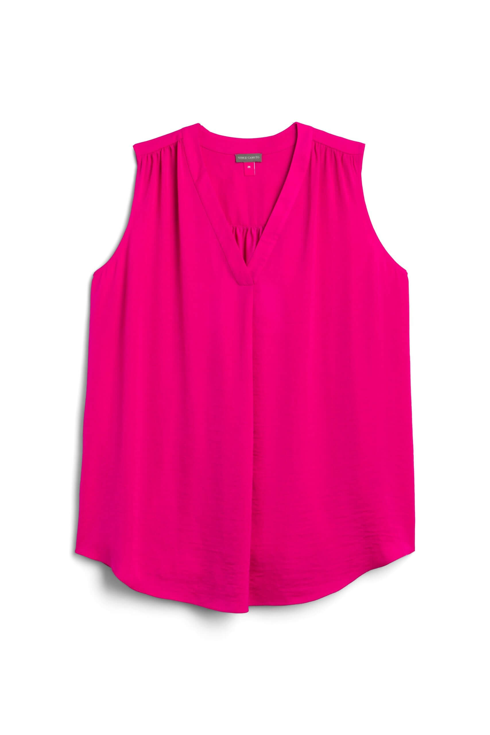 Stitch Fix women’s hot pink sleeveless blouse.