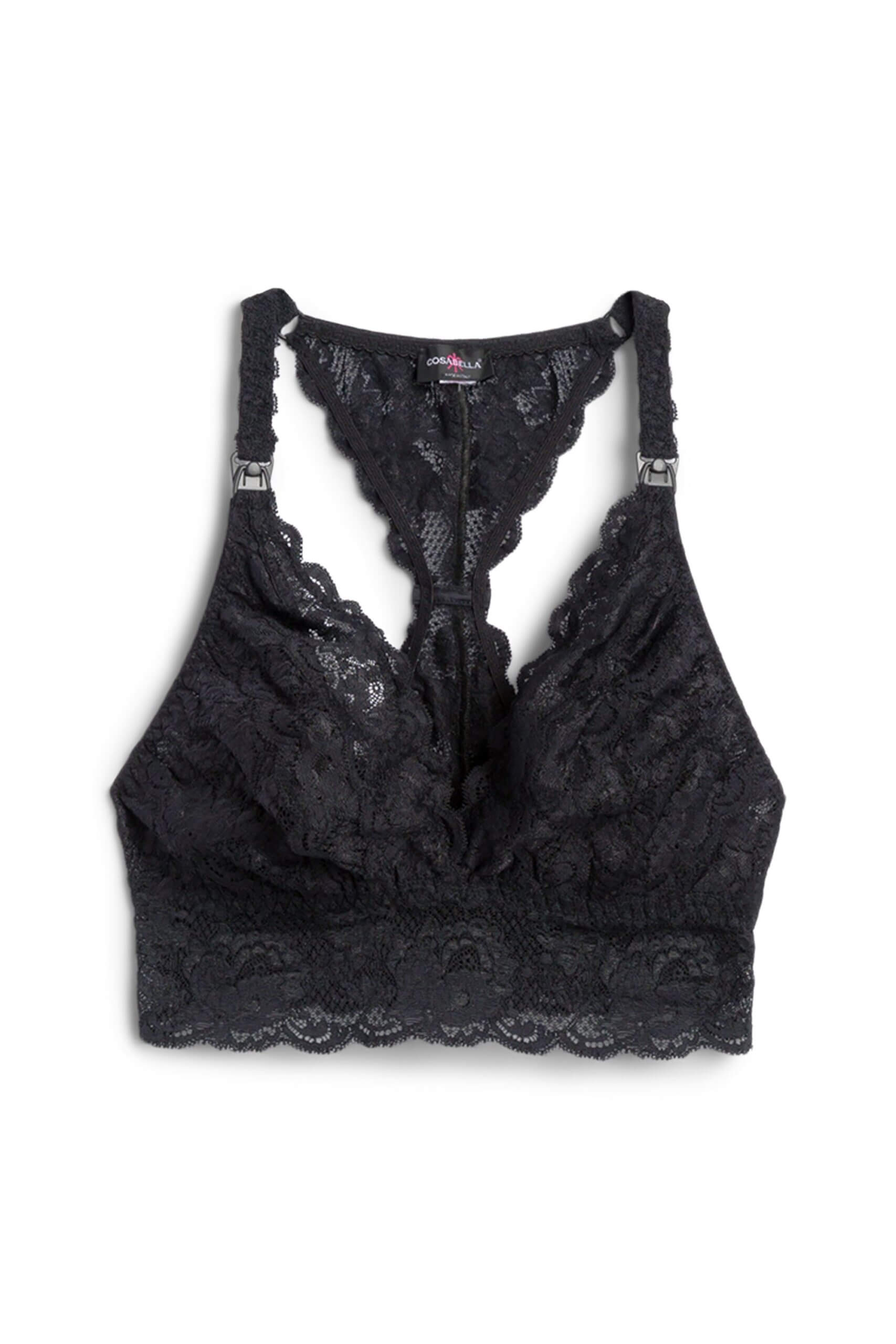 Stitch Fix Women's black lace bralette.
