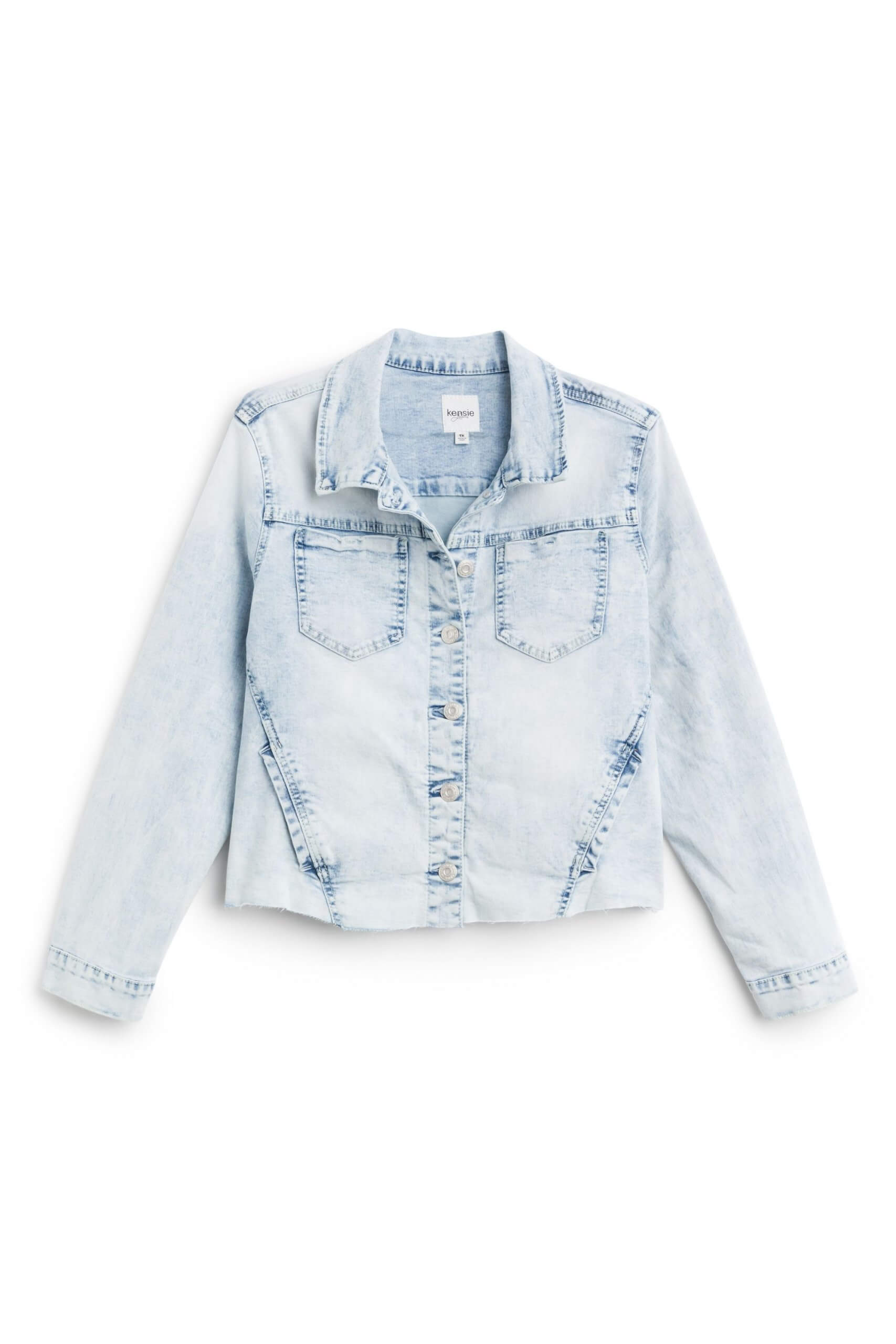 Stitch Fix women’s light blue jean jacket.