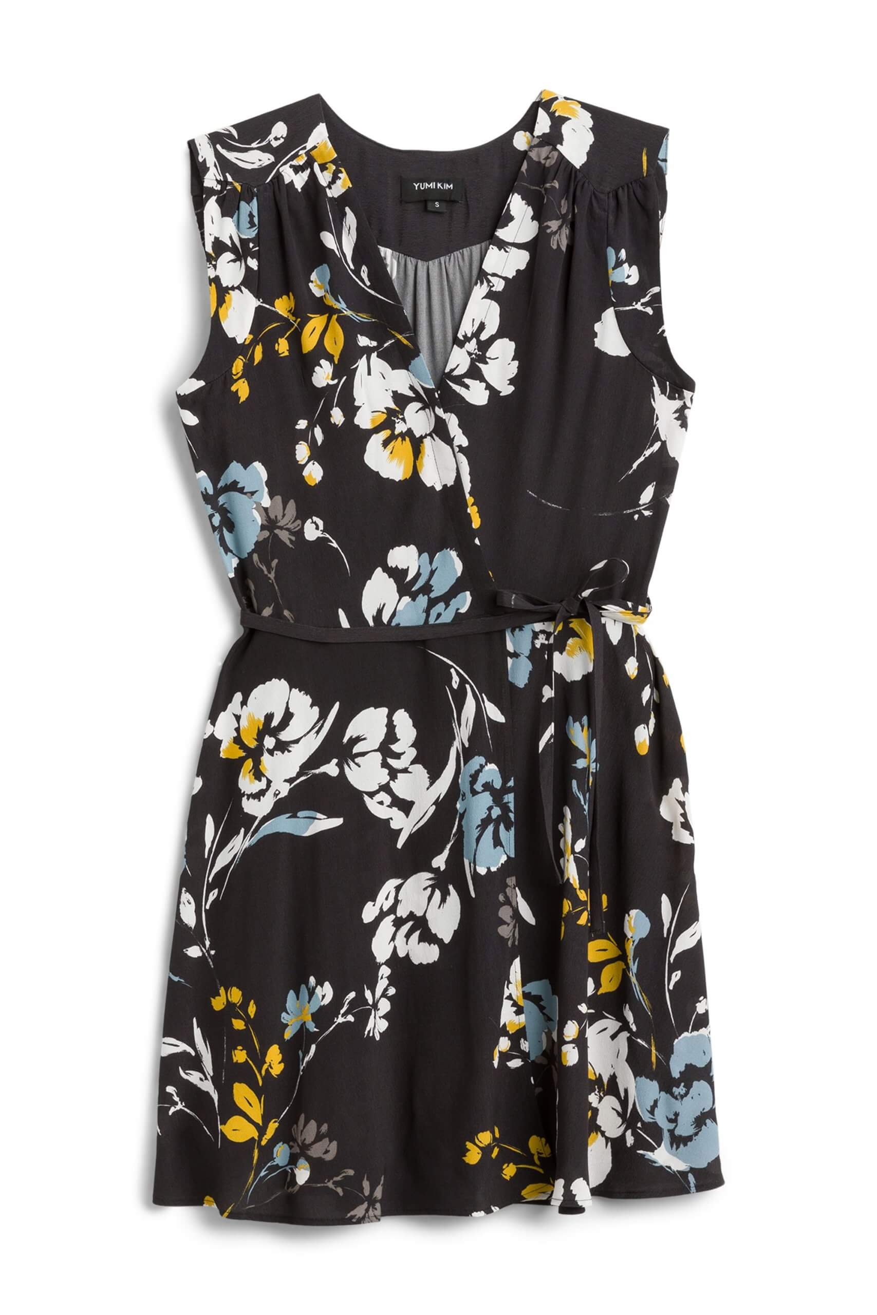 Stitch Fix Women’s black floral dress.