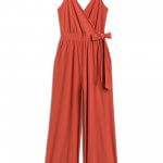 Stitch Fix women’s burnt orange jumpsuit.