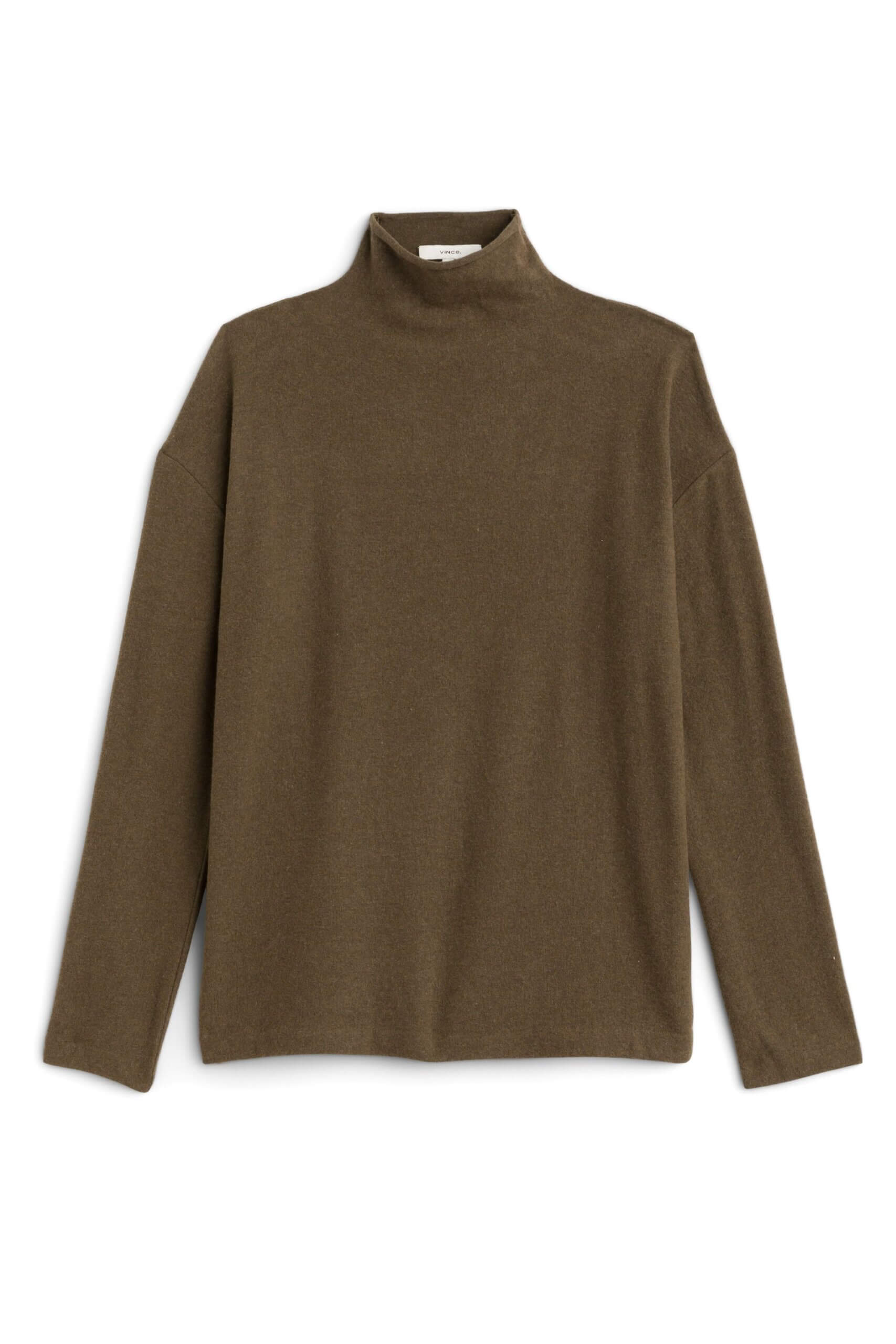 Stitch Fix women’s brown knit turtleneck.