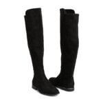 Stitch Fix women’s black suede knee-high boots.