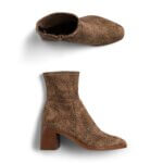Stitch Fix women’s brown suede block-heel boots.