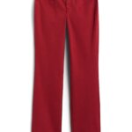 Stitch Fix women’s dark red jeans.
