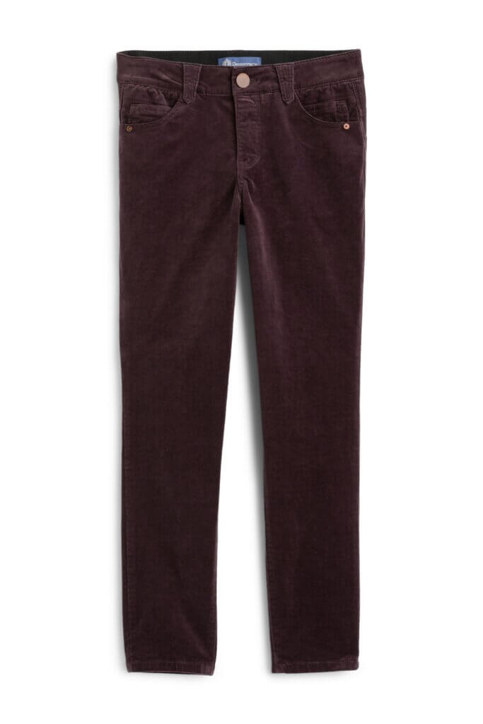 Stitch Fix women's brown skinny corduroy pants.