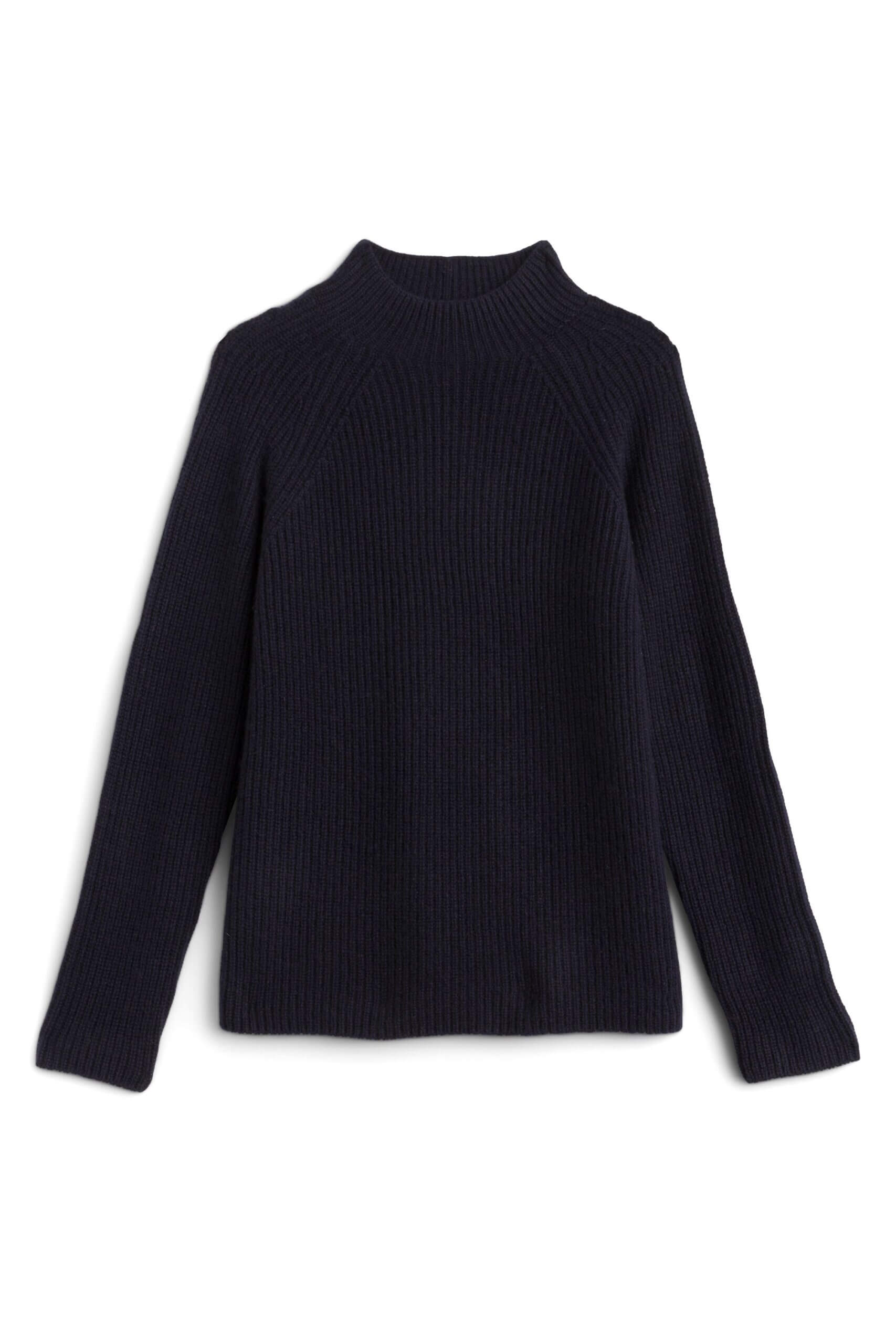 Stitch Fix women’s black mock neck turtleneck.