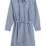 Stitch Fix women’s denim long-sleeve shirt dress.