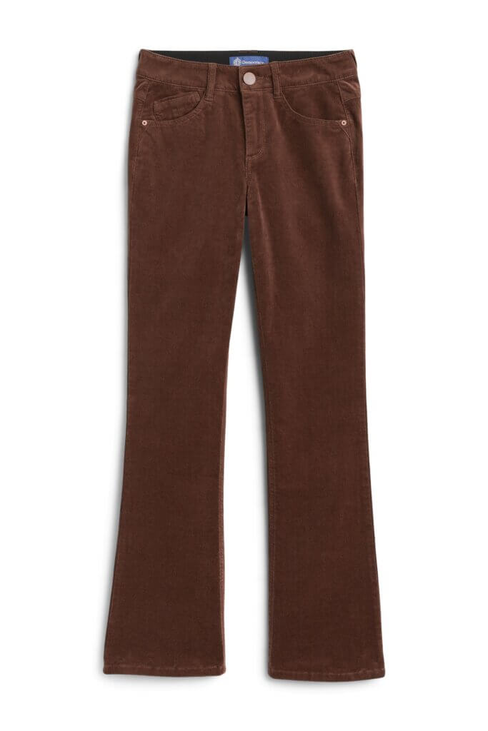 Stitch Fix women’s brown corduroy bootcut pants.