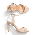 Stitch Fix women’s nude strappy heels.