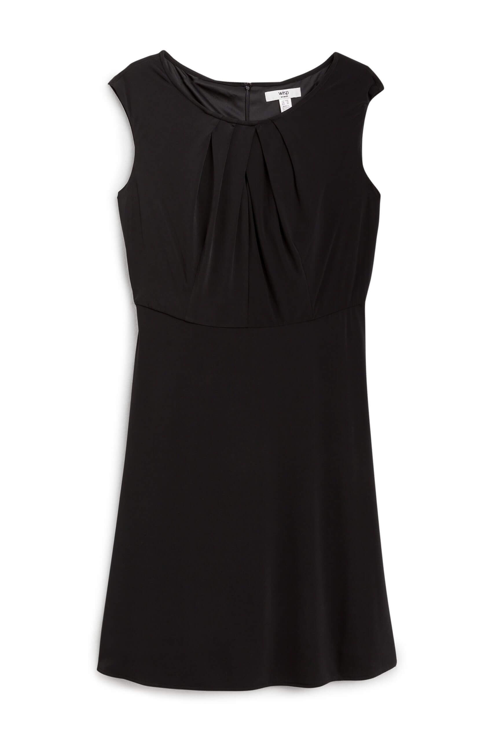 Stitch Fix women’s black a-line dress.
