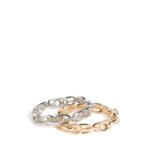 Stitch Fix women's gold chain-link and silver chain-link bracelets.