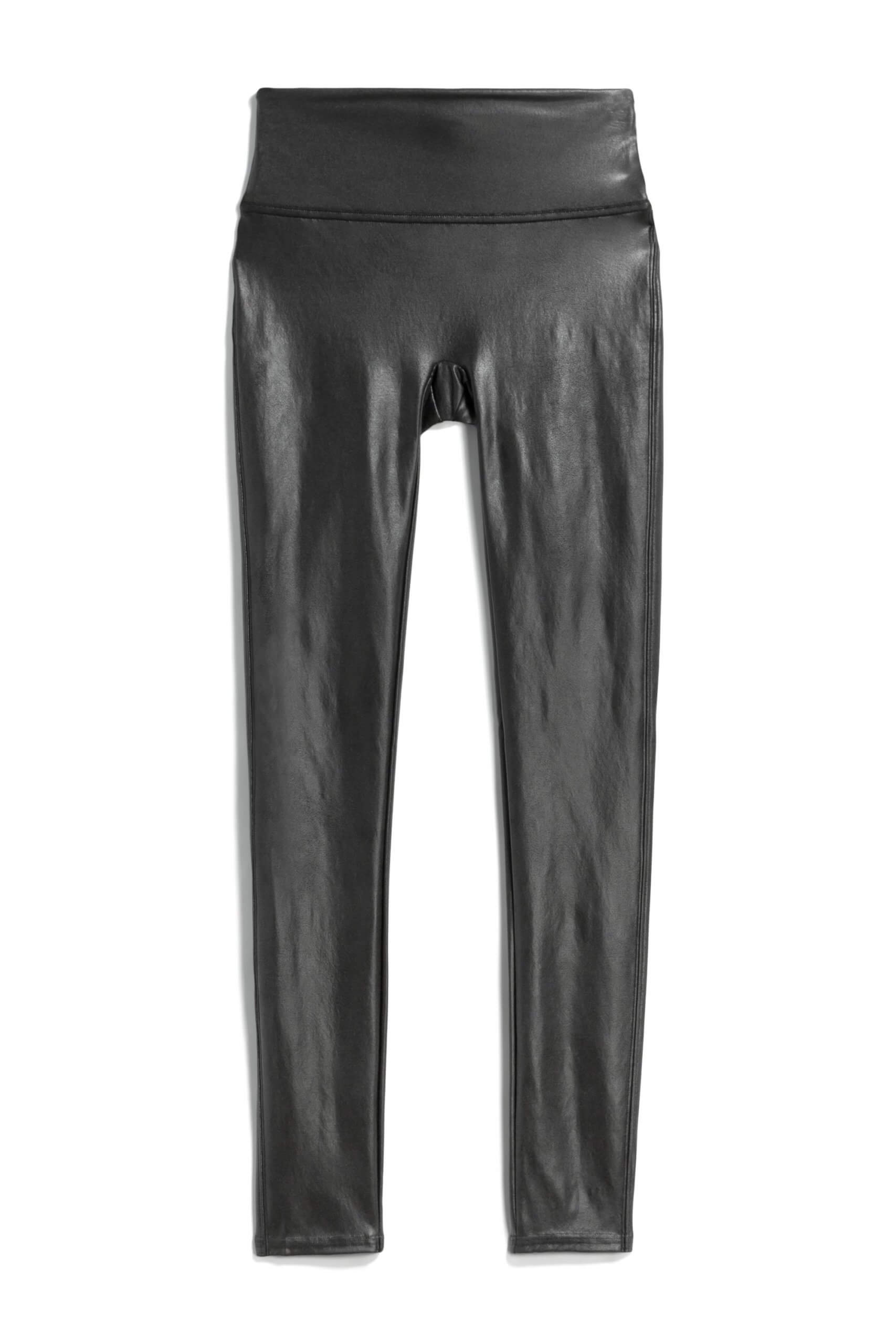 Stitch Fix women’s black leather leggings.
