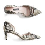 Stitch Fix women’s snakeskin print heels.
