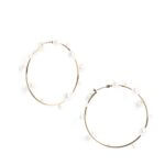 Stitch Fix women’s pearl hoop earrings.